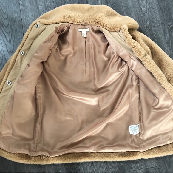 Faux Fur Teddy Bear Jacket | XS | H&M - Picture 2 of 5